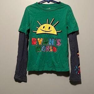 Ryan’s World Baseball Style, Long Sleeve Tee